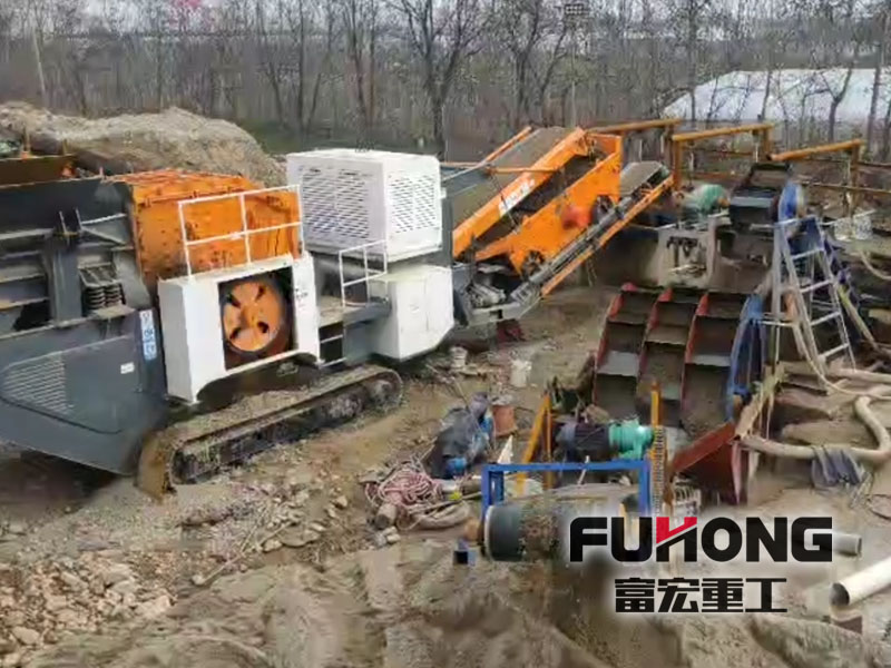 移動破碎站廠家案例現場